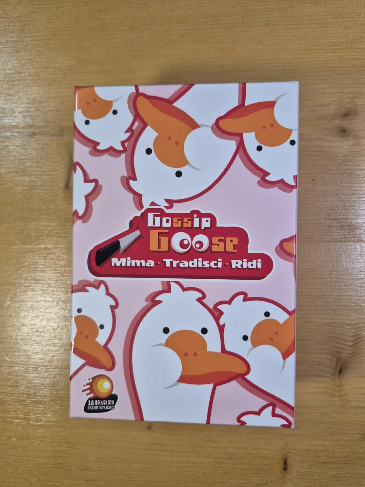 Asmodee Gossip Goose carte da gioco bluff 5-9 giocatori