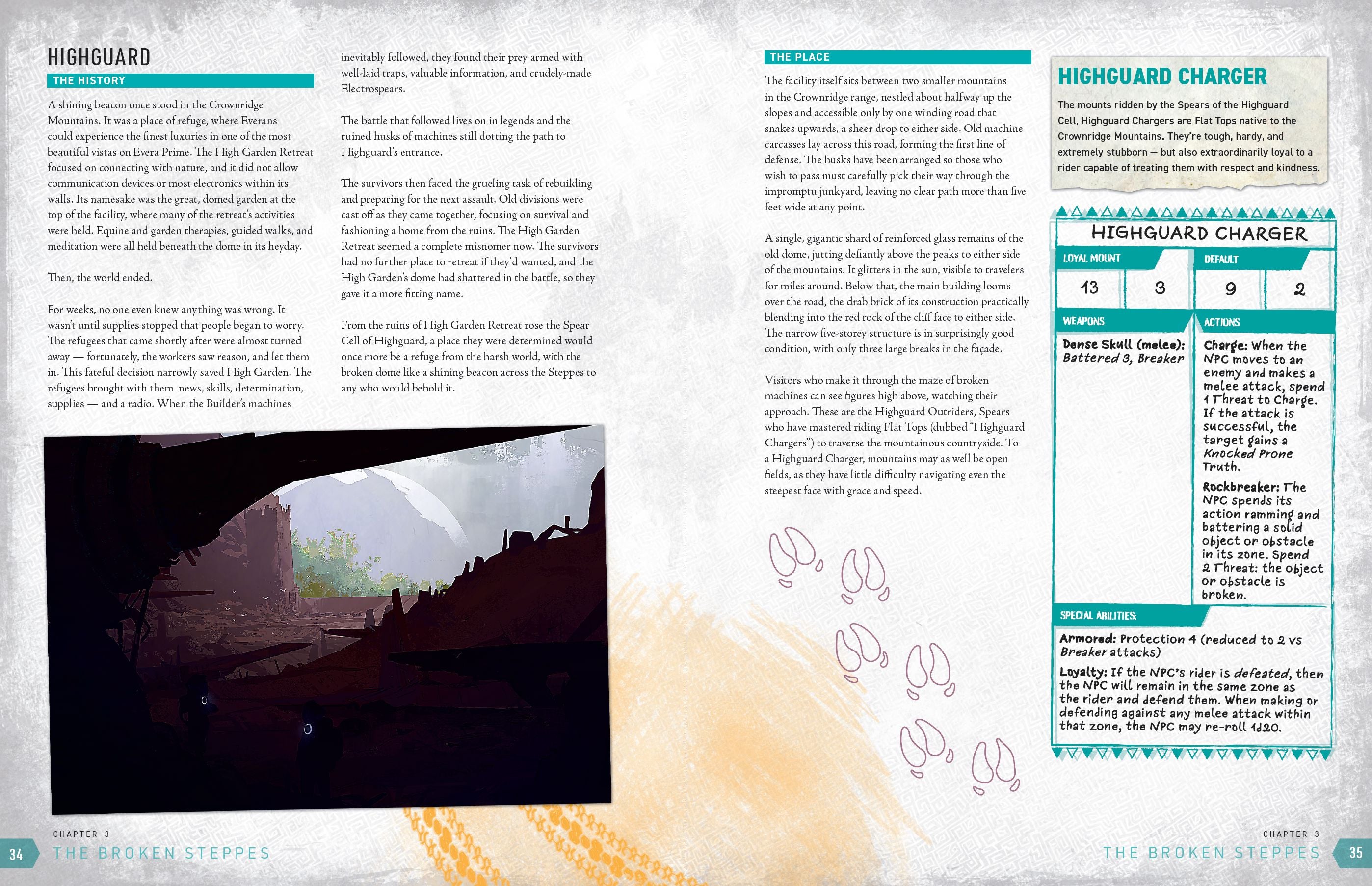 Modiphius Dreams and Machines Broken Steppes guida ambientazione
