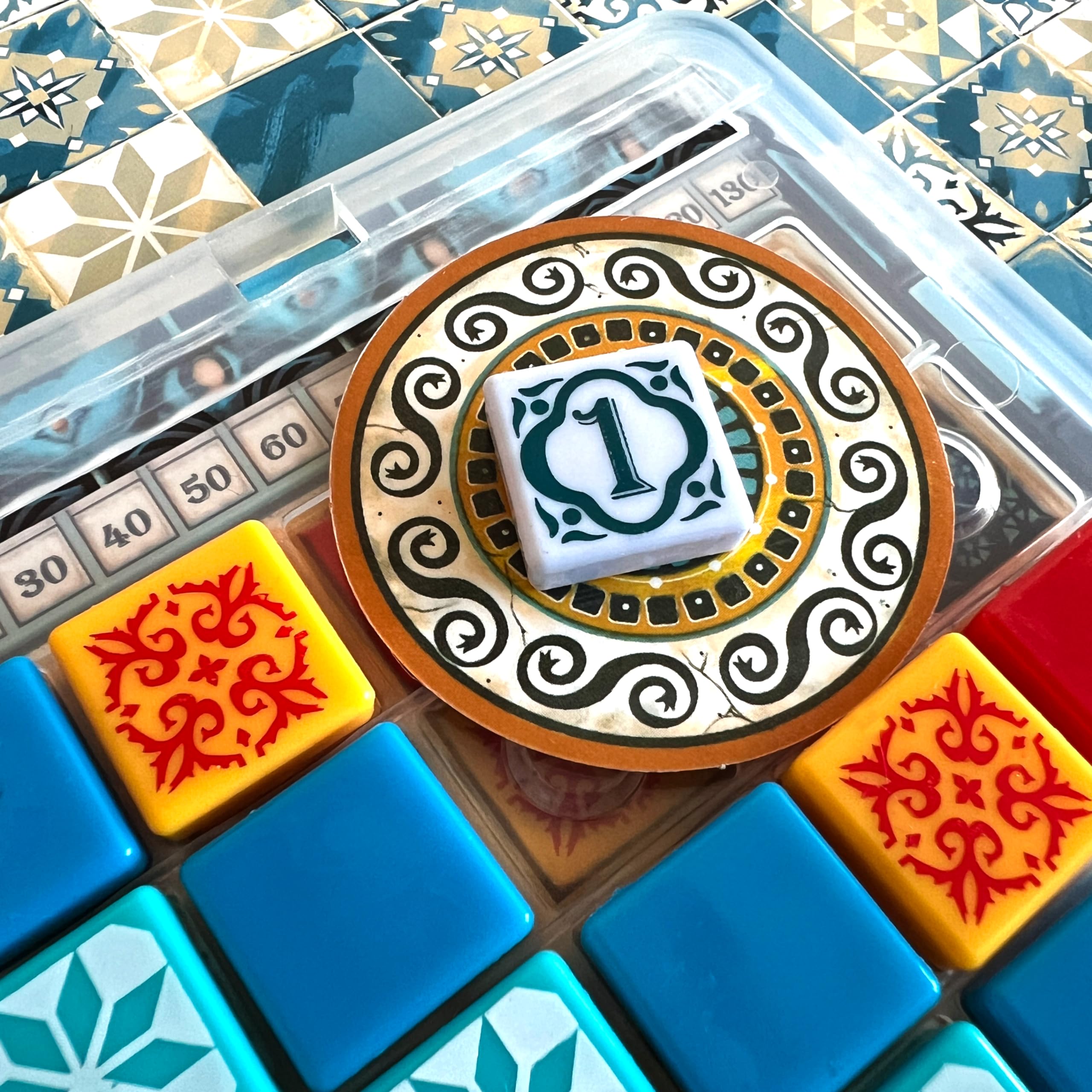 Asmodee Azul Mini Gioco da Tavolo Da Viaggio 2-4 Giocatori