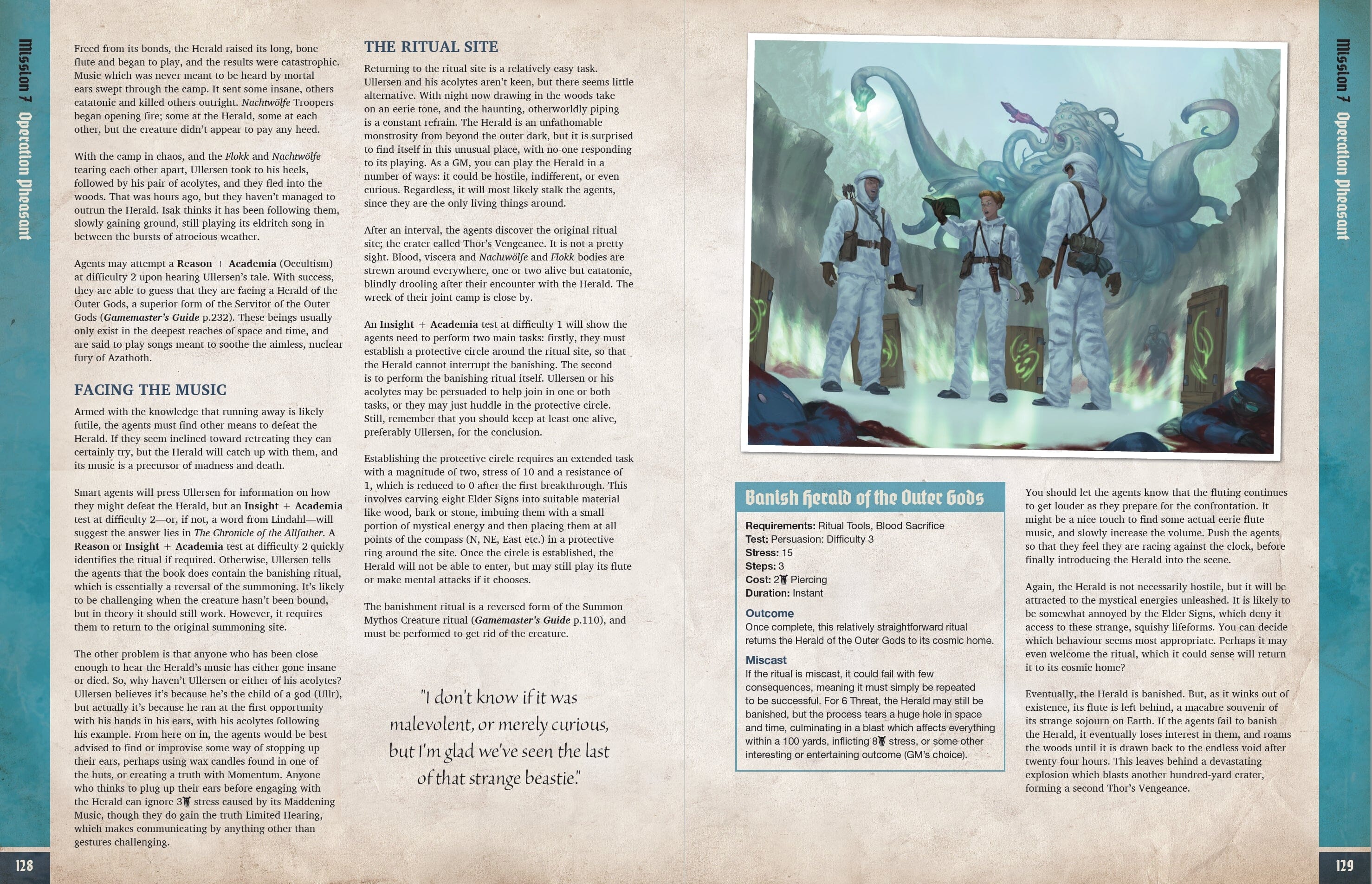 Achtung Cthulhu 2d20 Norway Projekt supplemento GdR