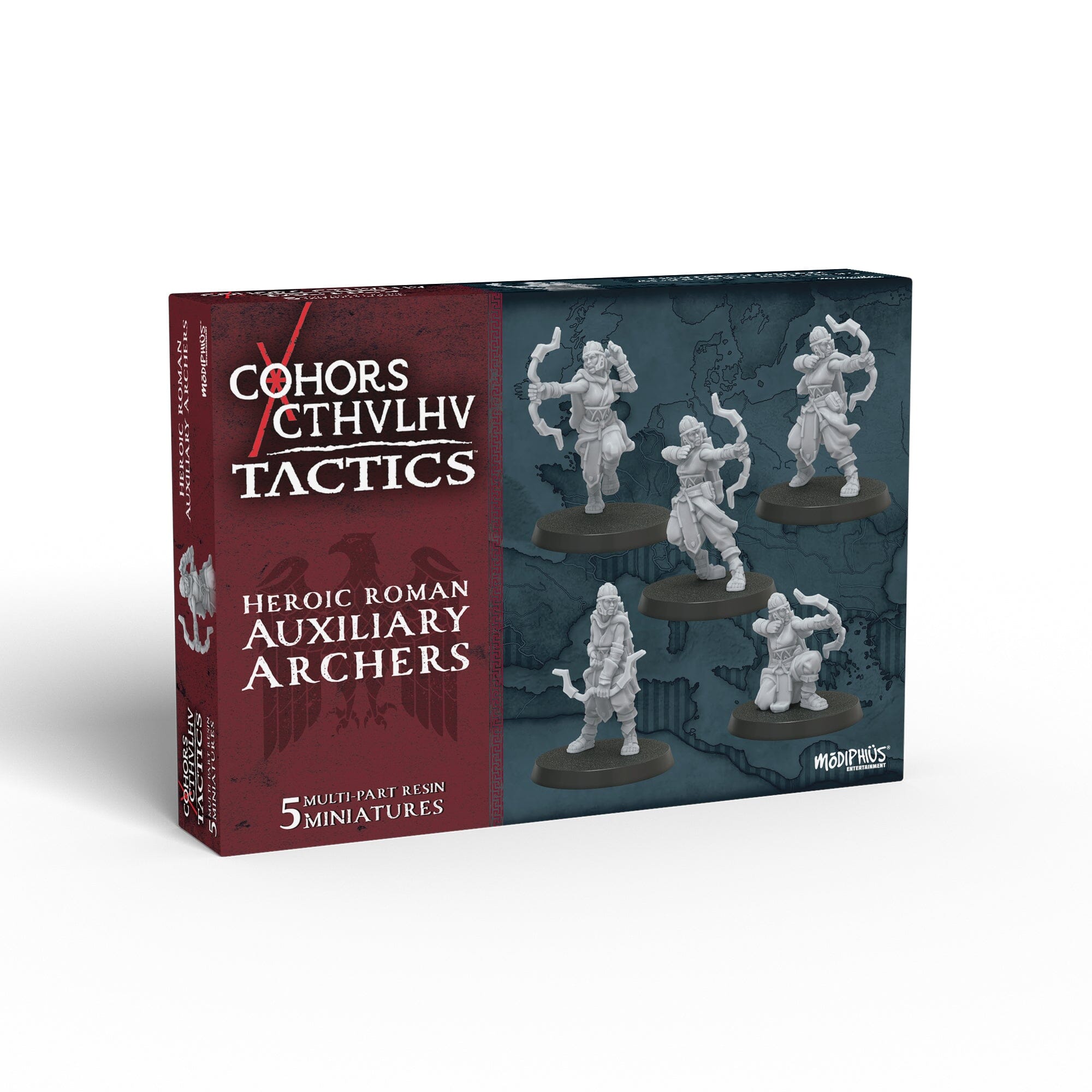 Modiphius Cohors Cthulhu Tactics Arcieri Ausiliari miniature 28mm