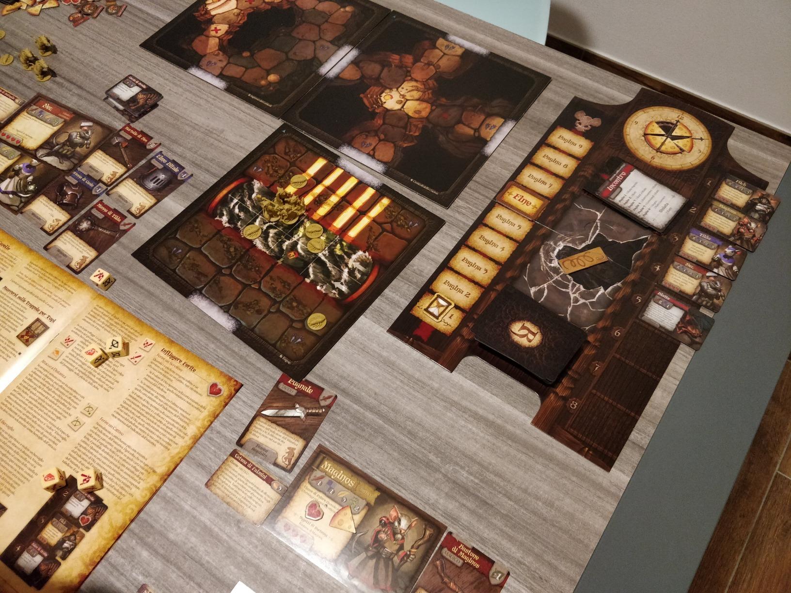 Mice and Mystics Gioco Tavolo Cooperativo Italiano 1-4 Giocatori