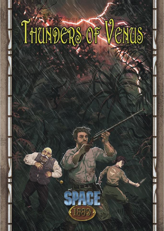 Modiphius Space 1889 Thunders of Venus libro avventura Venere