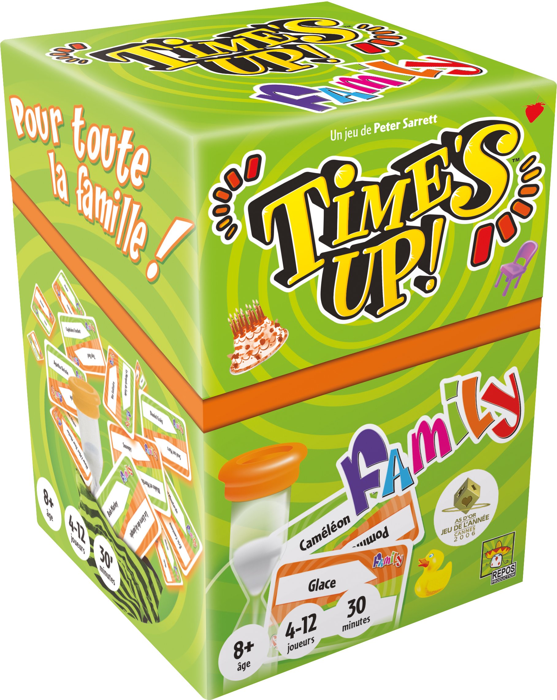 Asmodee Time's Up Bambini gioco di carte con cronografo 2-12 giocatori