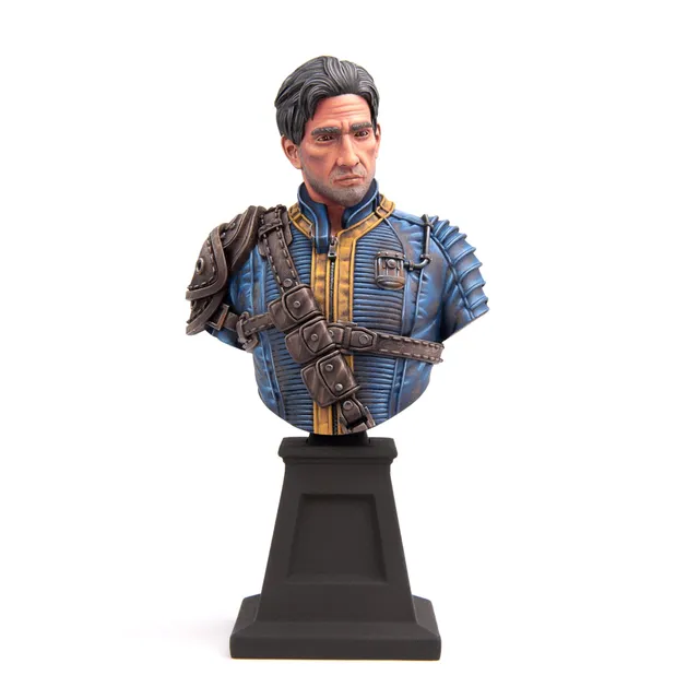 Fallout Painter's Bust Nate busto resina 1:12 da dipingere