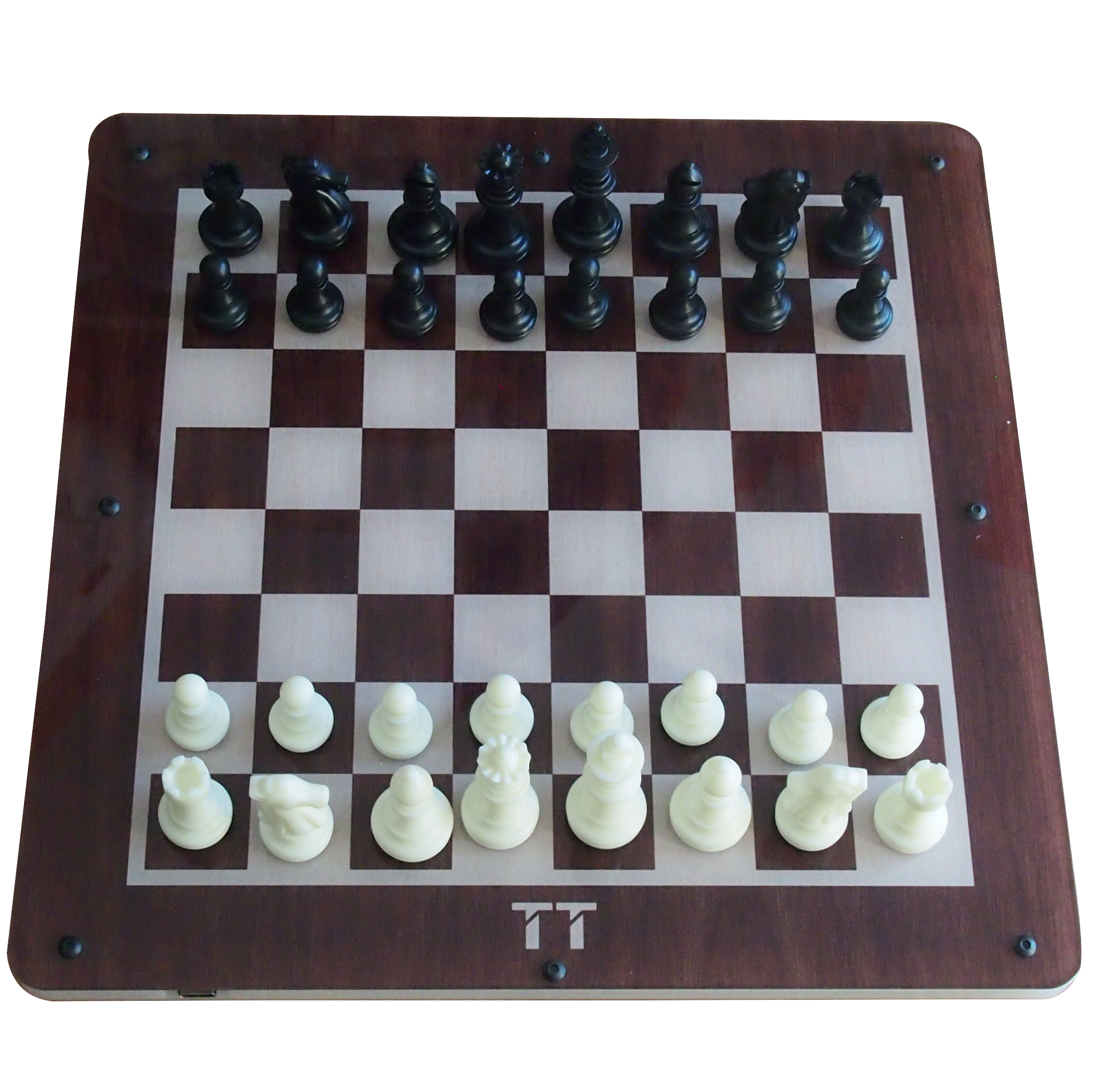 Tabutronic Sentio 25mm scacchiera elettronica Walnut B&W