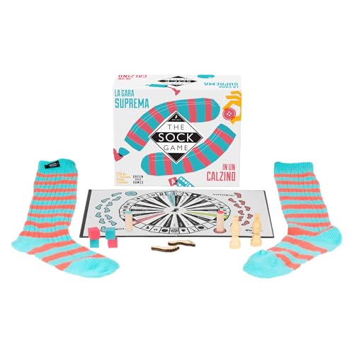 Asmodee The Sock Game Gioco da Tavolo Tattile 2 Squadre