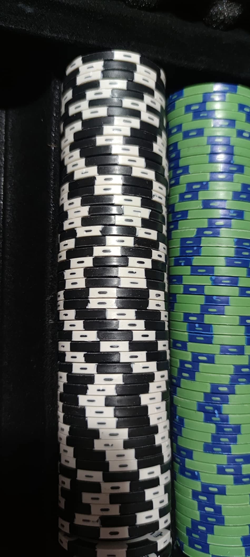 Bullets Playing Cards Set Poker 500 Fiches con Valigetta Deluxe