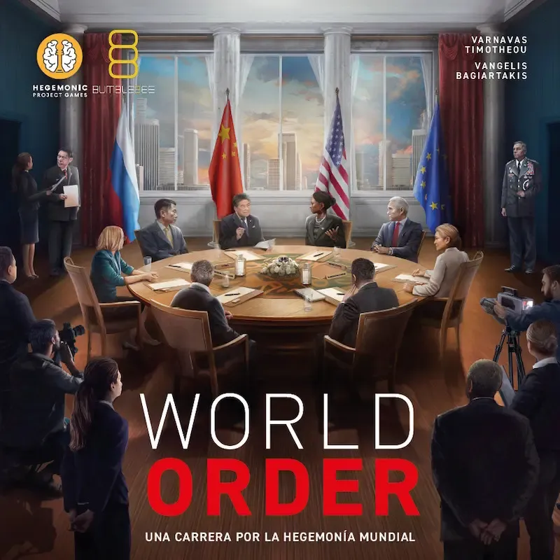 Bumble3ee World Order gioco da tavolo strategia 2-4 giocatori