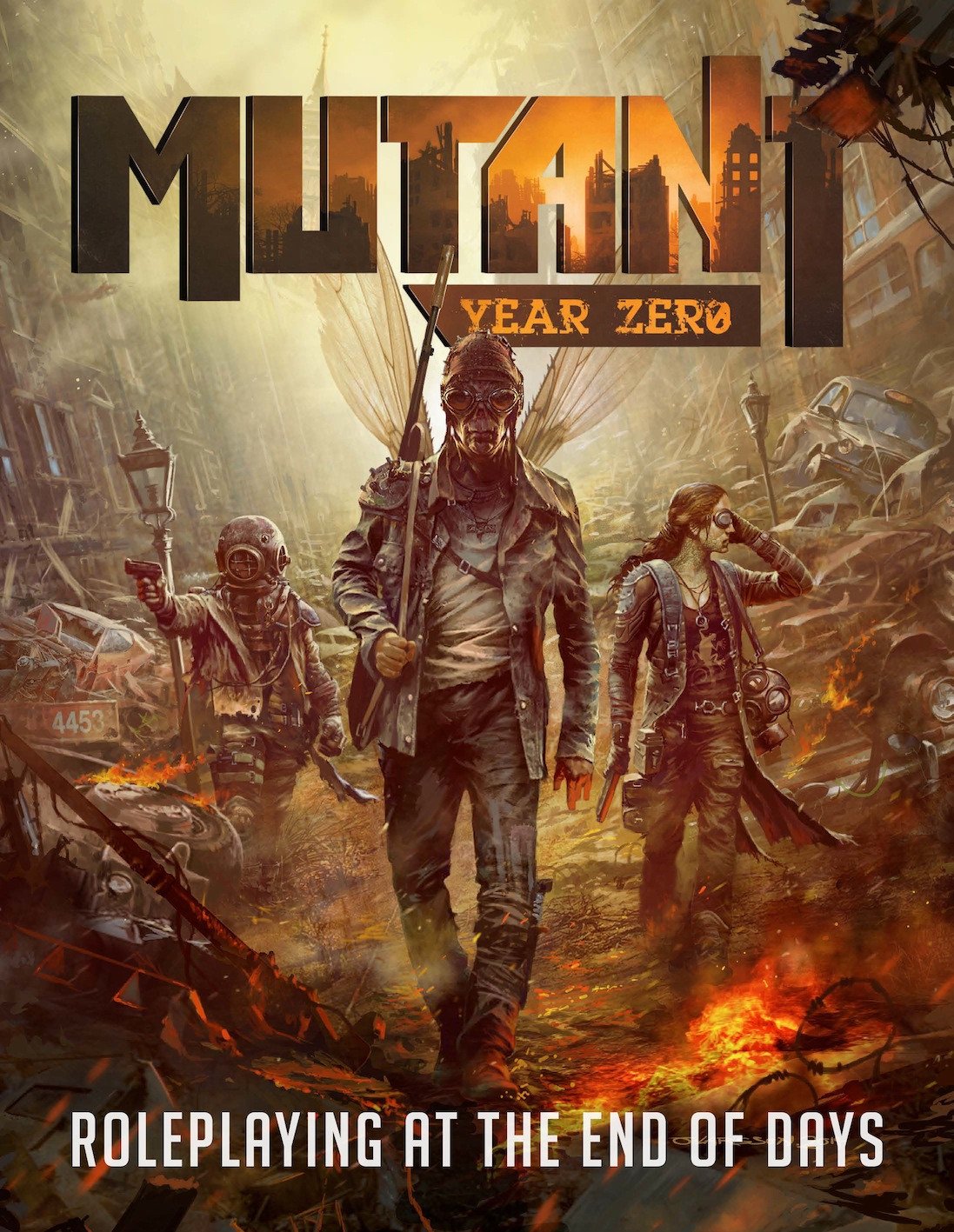 Modiphius Mutant Year Zero CoreBook manuale GDR 272 pagine