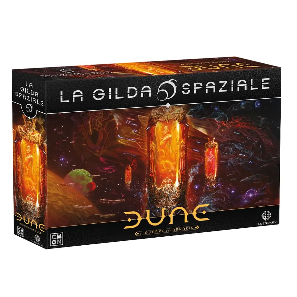 Asmodee Dune Guerra per Arrakis La Gilda Spaziale espansione gioco da tavolo
