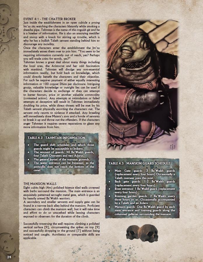 Black Void Those Who Would Be Gods campagna PDF GDR horror