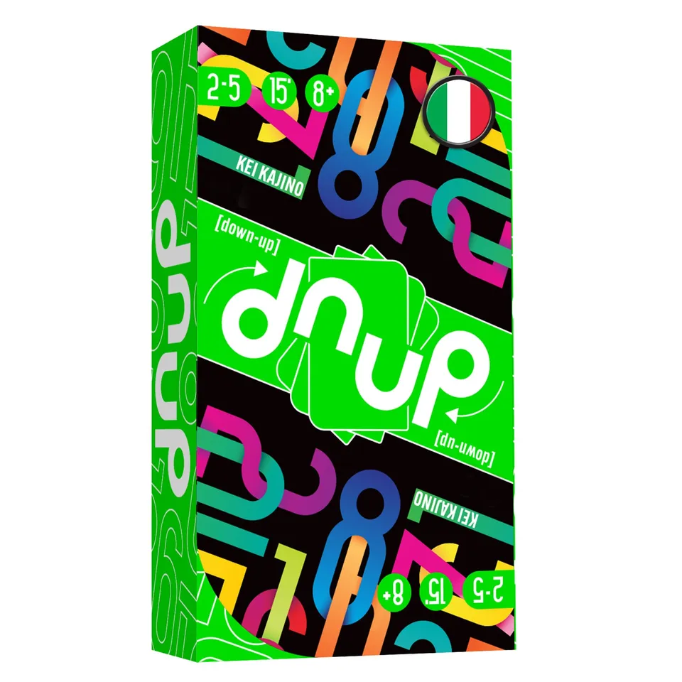 Asmodee Dnup Downup carte da gioco edizione italiana 15 min
