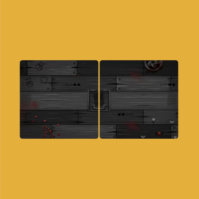 Maestro Binding of Isaac Four Souls Tappetino Neoprene 4 Giocatori