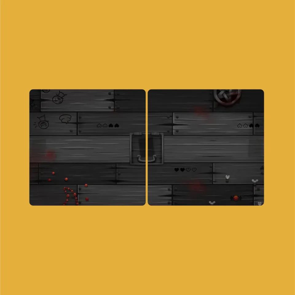 Maestro Binding of Isaac Four Souls Tappetino Neoprene 4 Giocatori