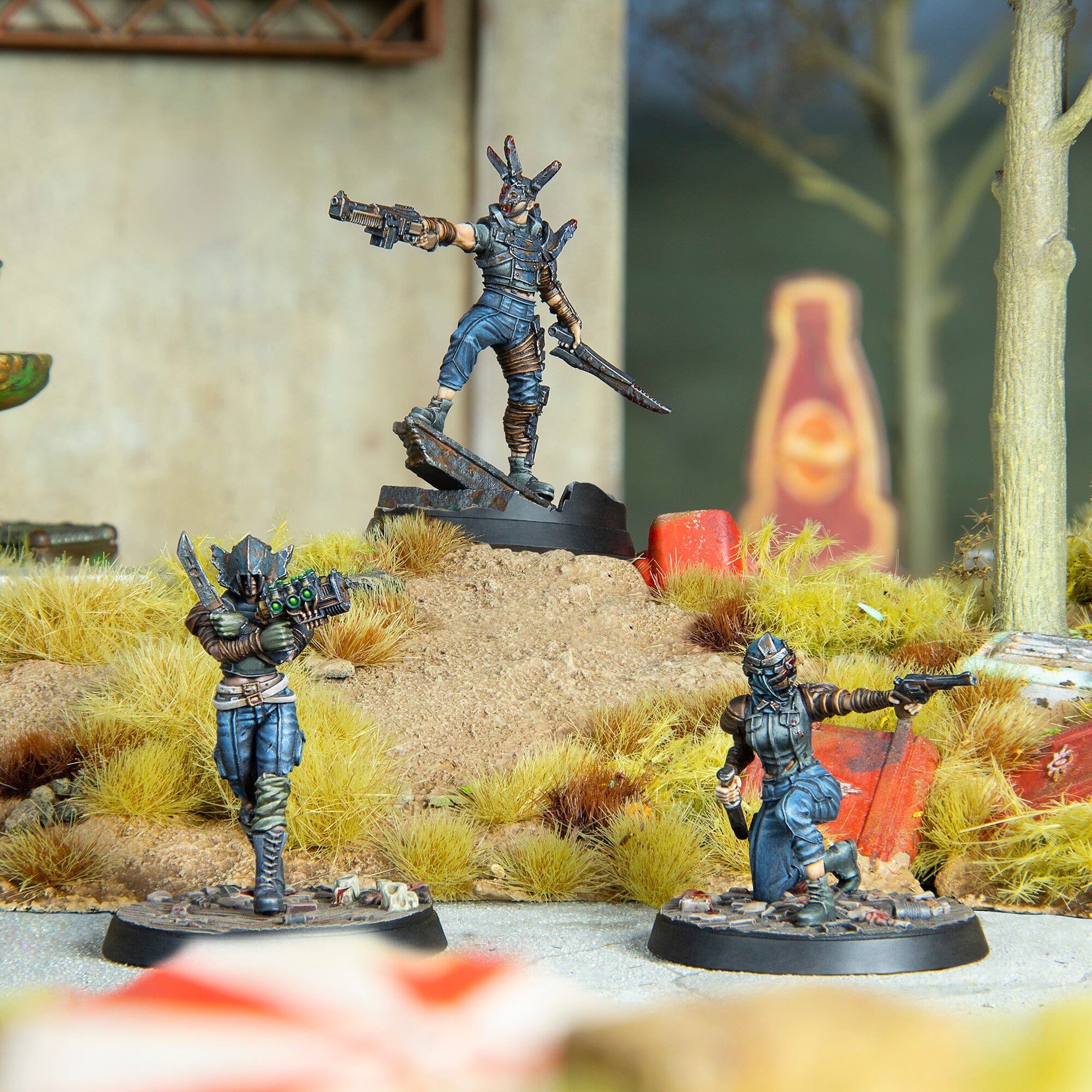 Fallout Wasteland Warfare Disciples Leaders miniature 32mm x3