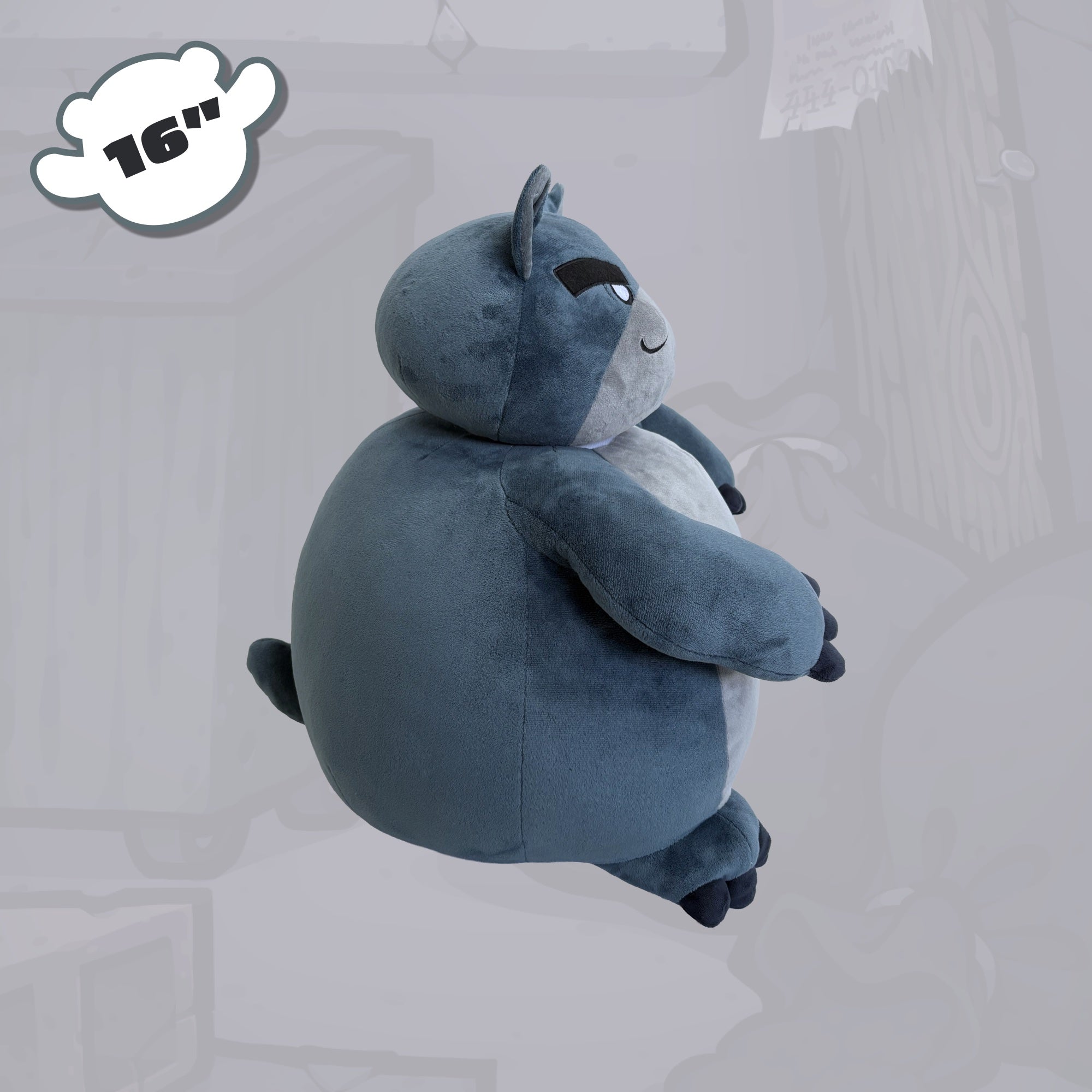 Maestro Media Plush Mewgenics Guillotina peluche 16 pollici