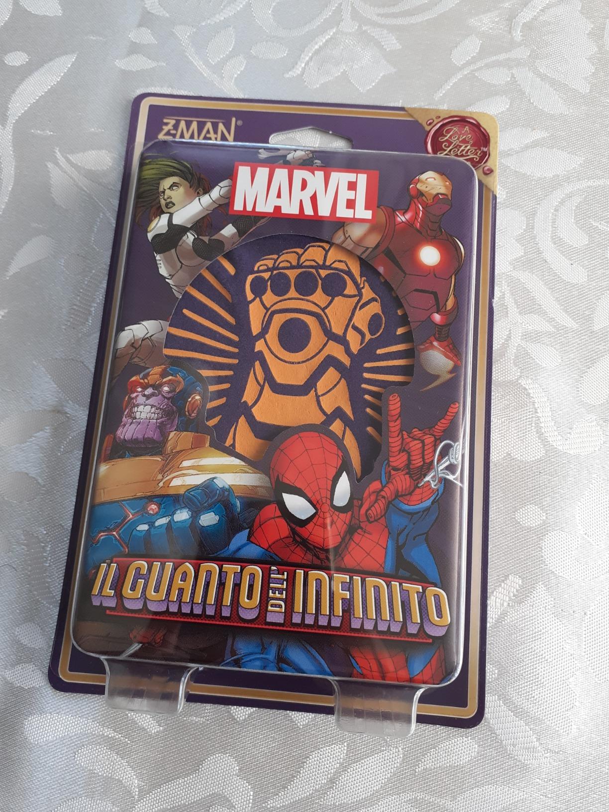 Marvel Il Guanto dell'Infinito gioco di carte Thanos 2-6 giocatori