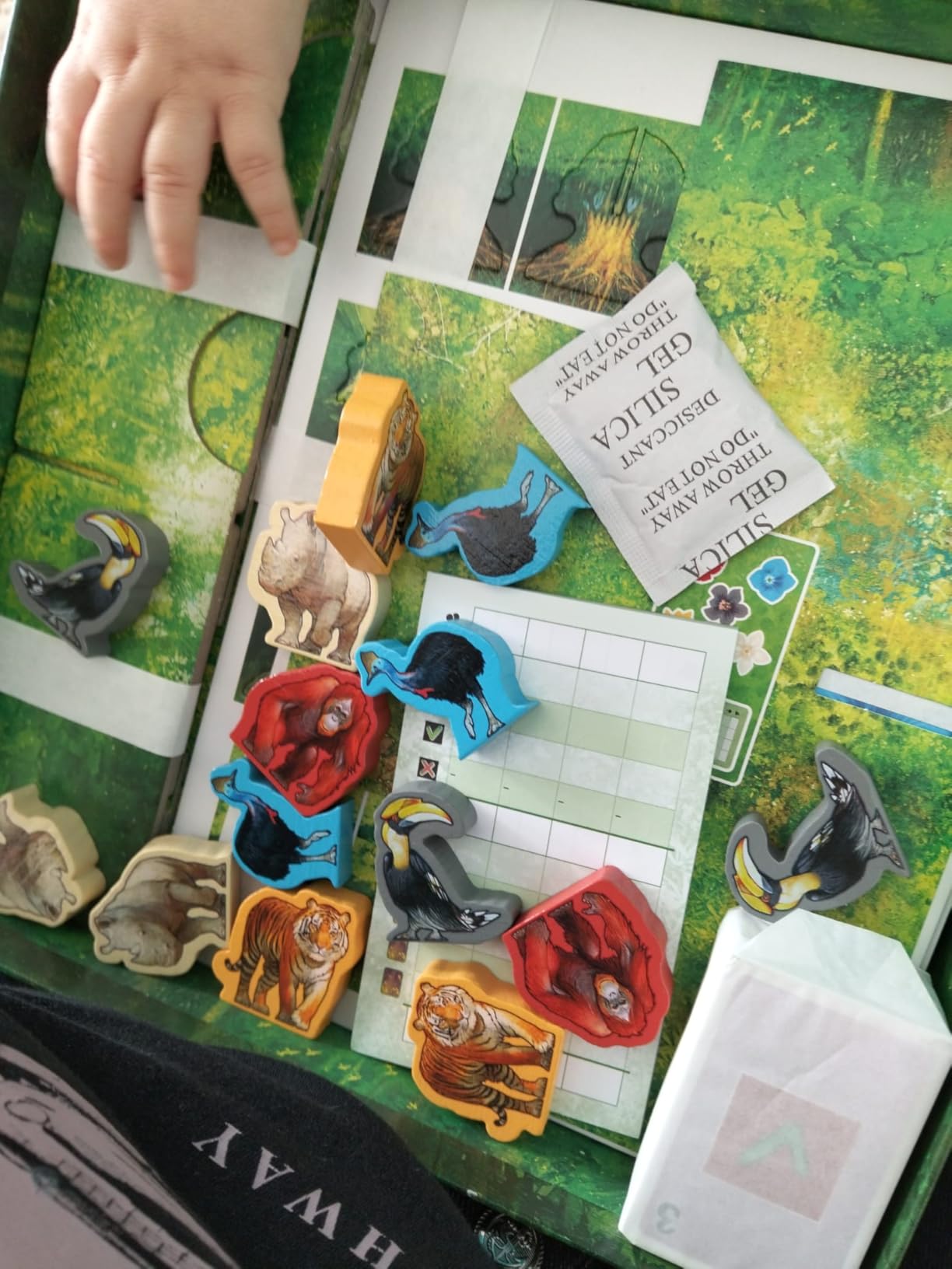 Asmodee Hutan gioco da tavolo foresta 1-4 giocatori
