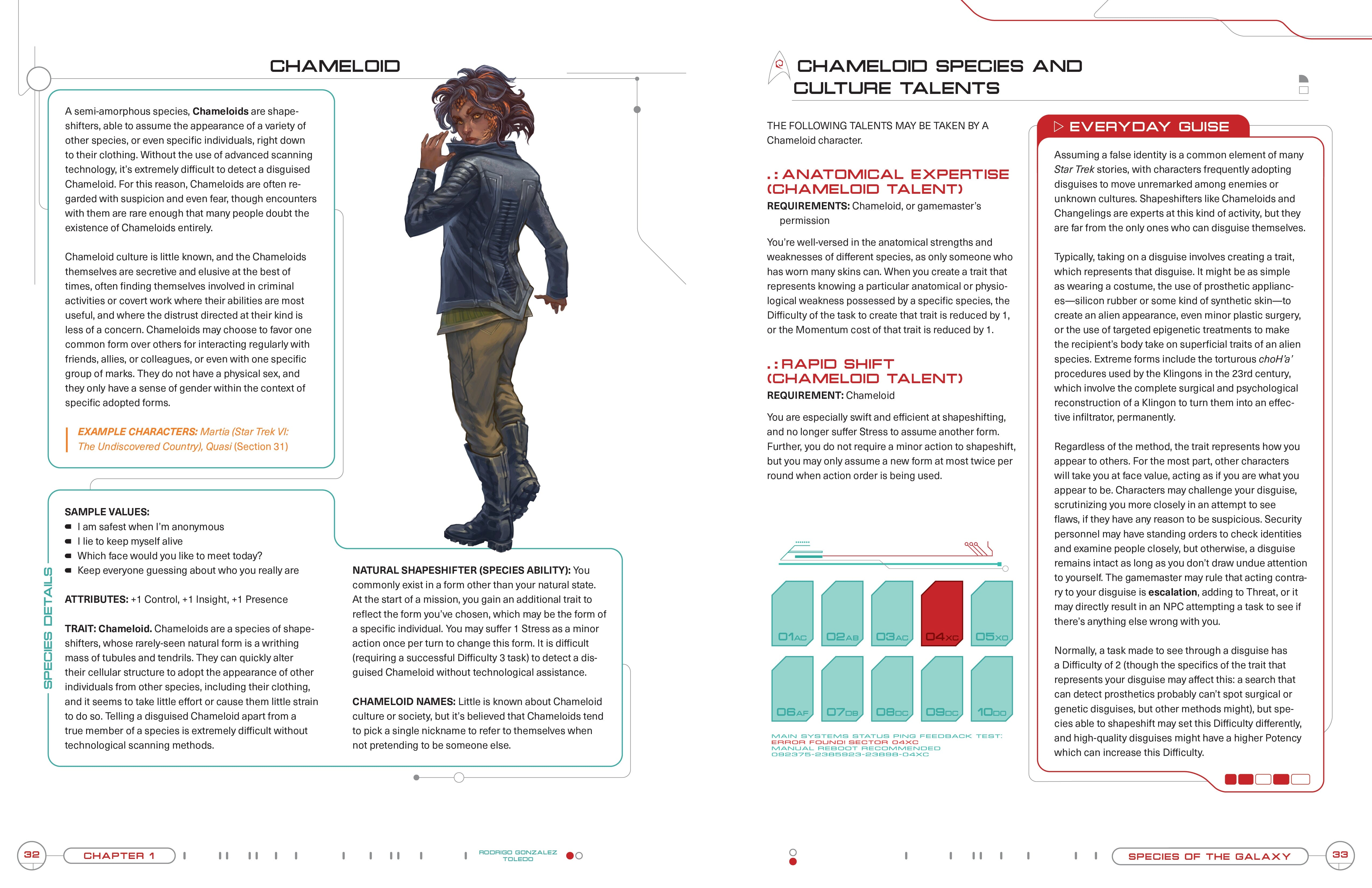 Modiphius Star Trek Adventures Species manuale seconda edizione