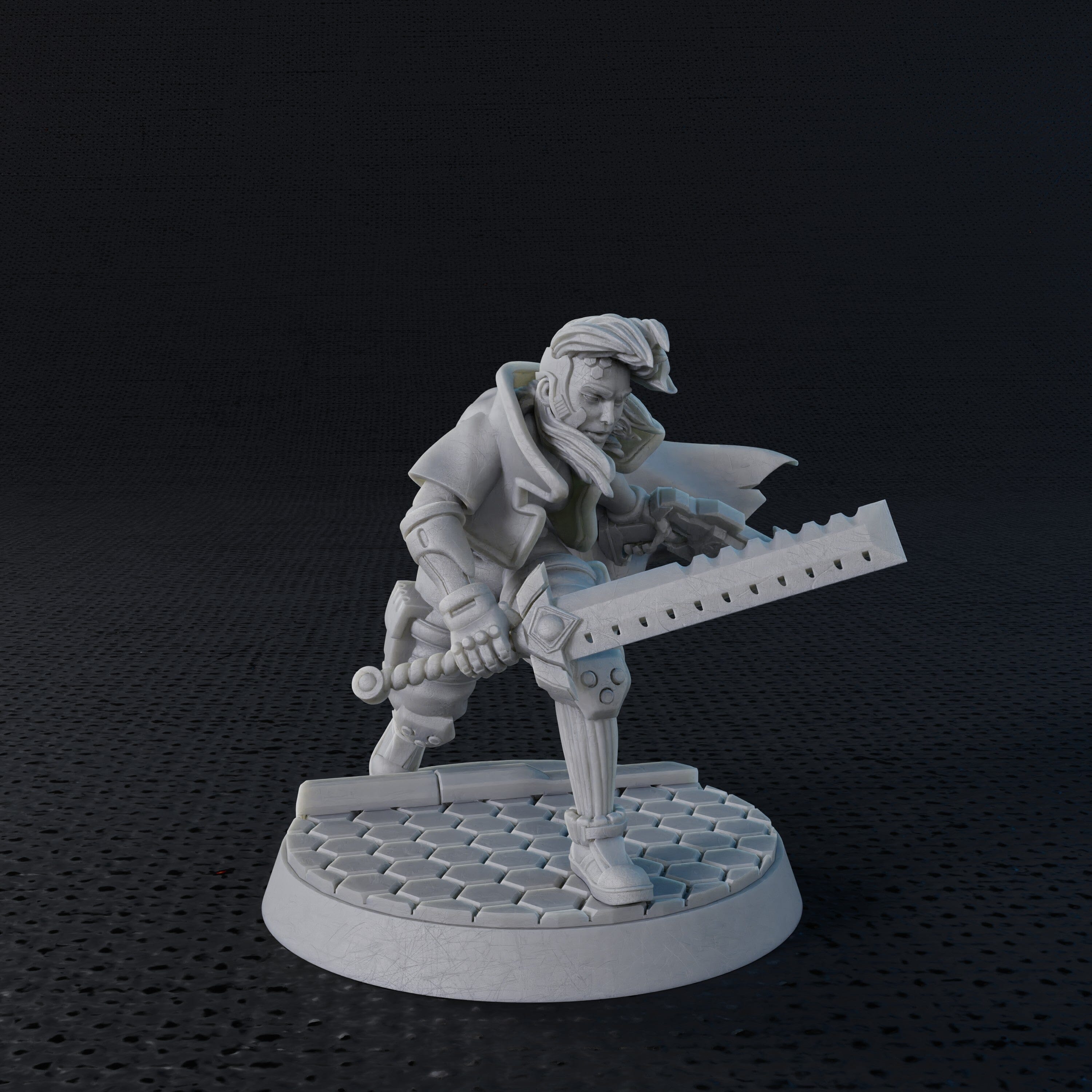 Modiphius Five Parsecs Hero 2 Navigator file STL
