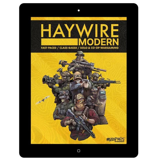 Hardwar HAYWIRE MODERN Core Rulebook manuale PDF tattico
