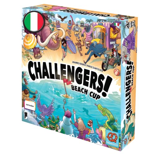 Asmodee Challengers Beach Cup gioco da tavolo torneo 1-8