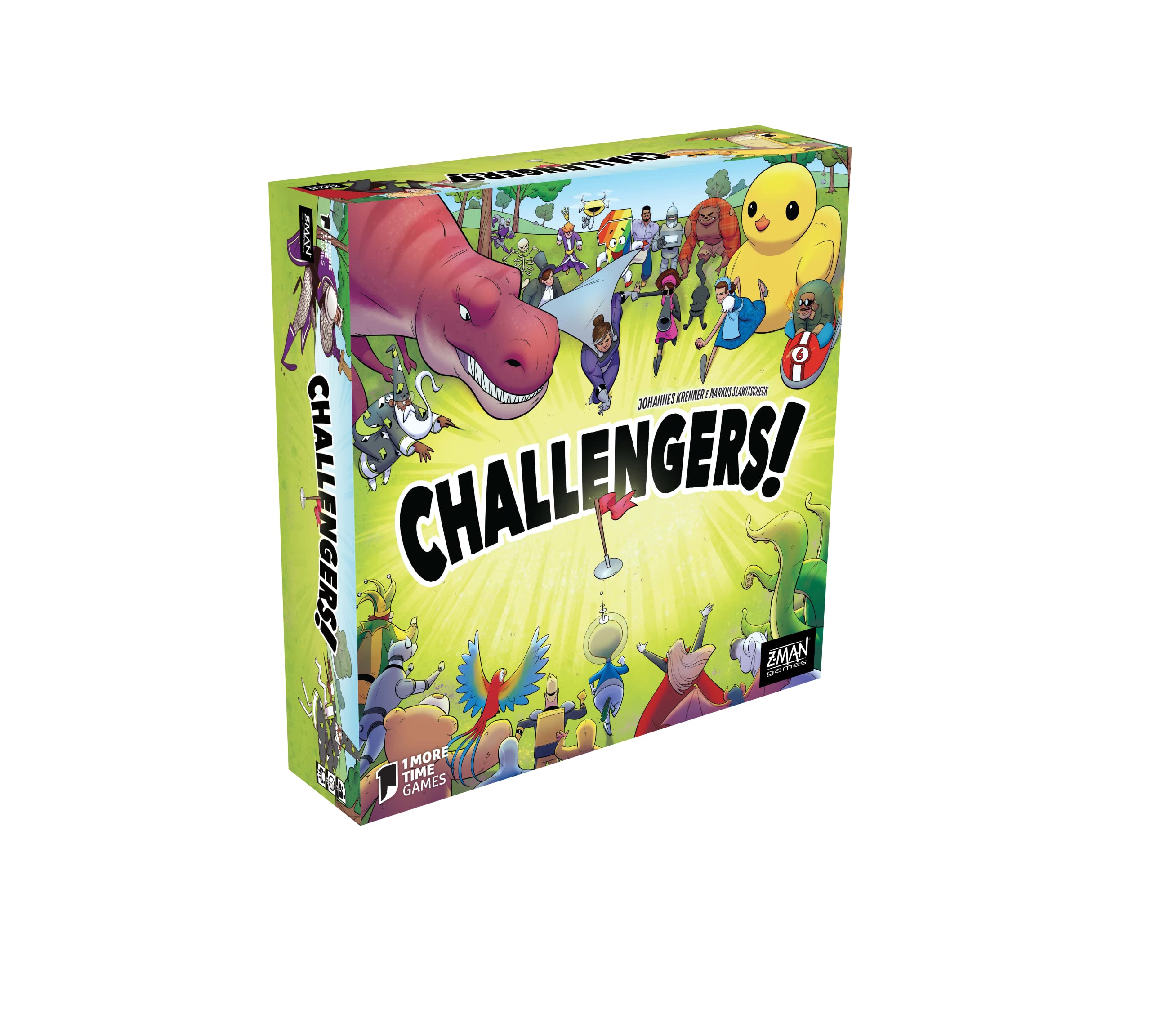 Asmodee Challengers gioco da tavolo edizione italiana 1-8 giocatori