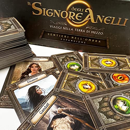 Asmodee Viaggi Terra di Mezzo Sentieri Ombra Espansione ITA