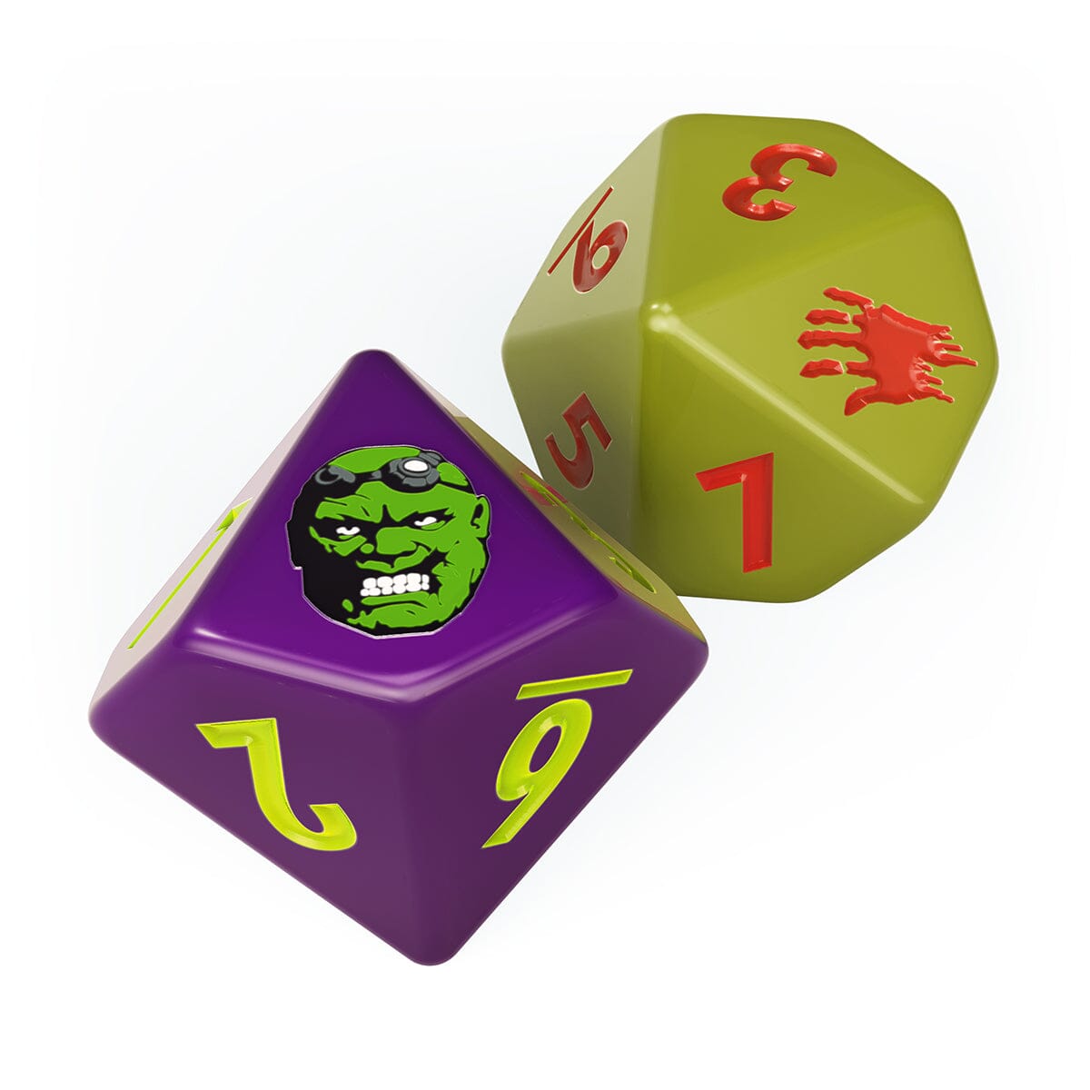 Fallout Factions Set Dadi Super Mutanti 12 Dadi D10