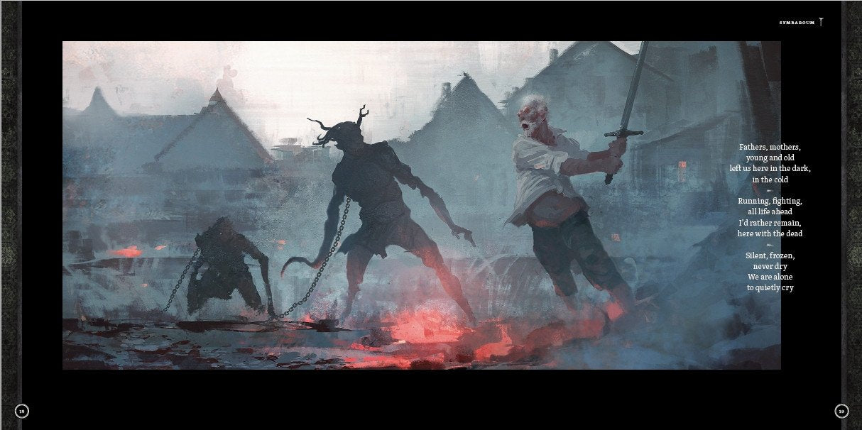 Modiphius Symbaroum The Art of Symbaroum artbook copertina rigida