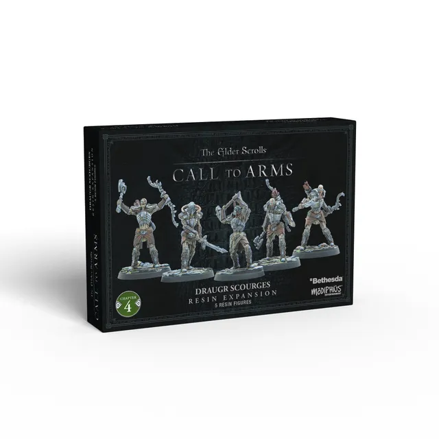 Modiphius Elder Scrolls Call to Arms Draugr Scourges miniature resina 32mm