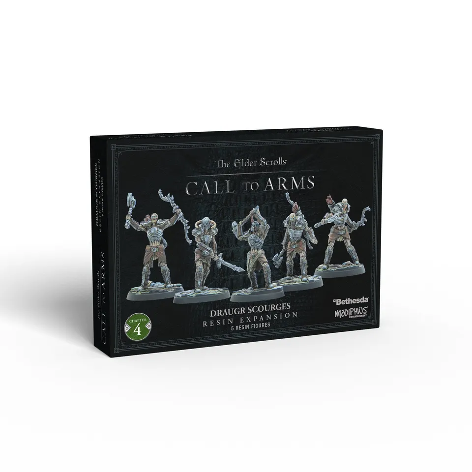 Modiphius Elder Scrolls Call to Arms Draugr Scourges miniature resina 32mm