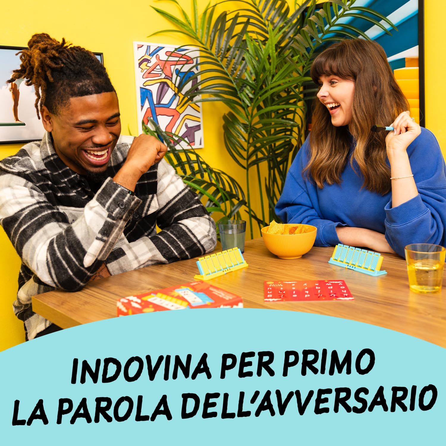 Asmodee Battle Flips gioco tavolo parole duello 2 giocatori