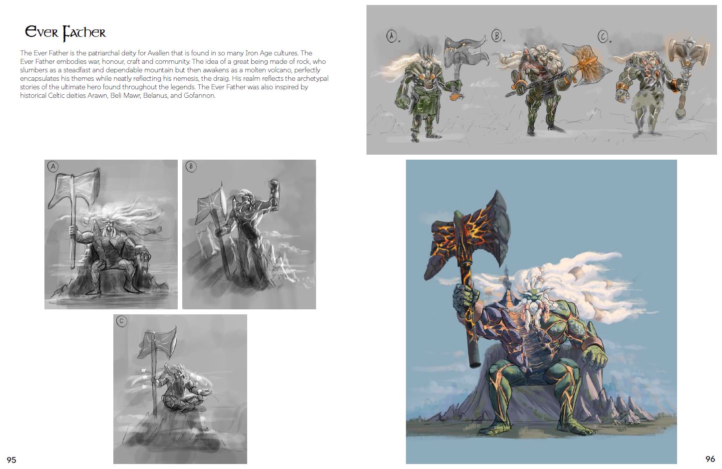 Modiphius Legends of Avallen Art Compendium Art Book 158 Pagine