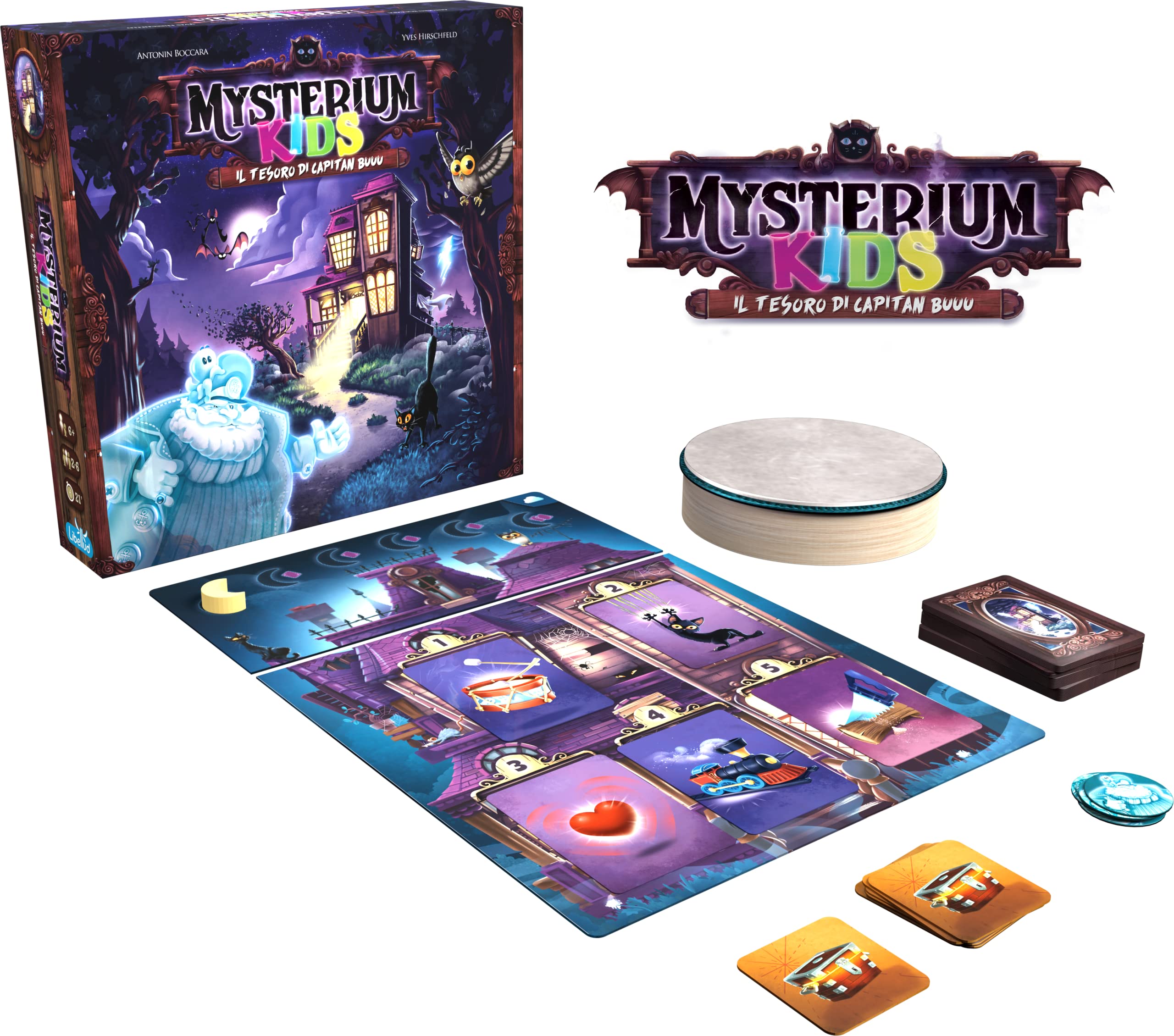 Asmodee Giochi per Bambini Mysterium Kids Tesoro Capitan Buu