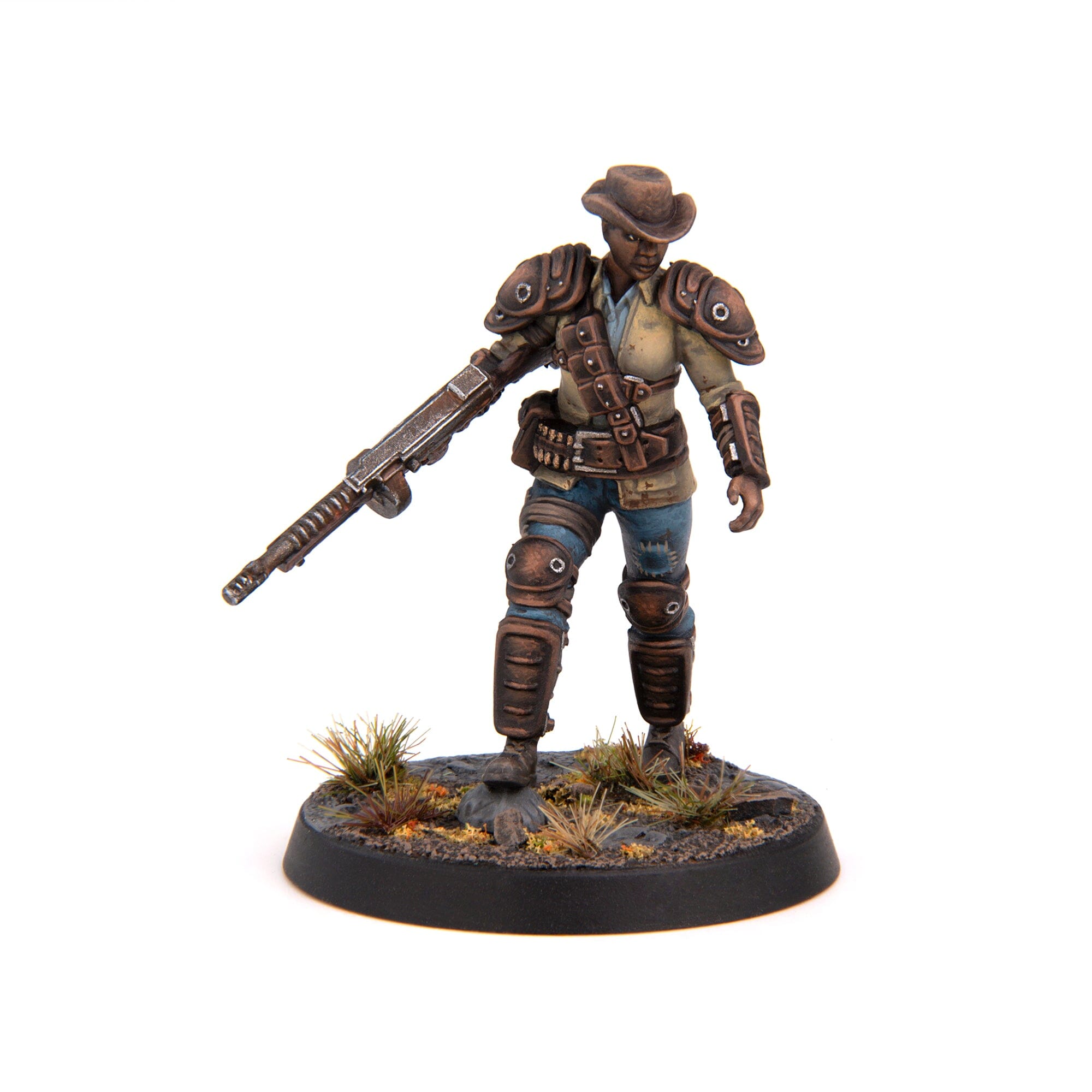 Modiphius Fallout Minutemen Core Box miniature 10 pezzi plastica