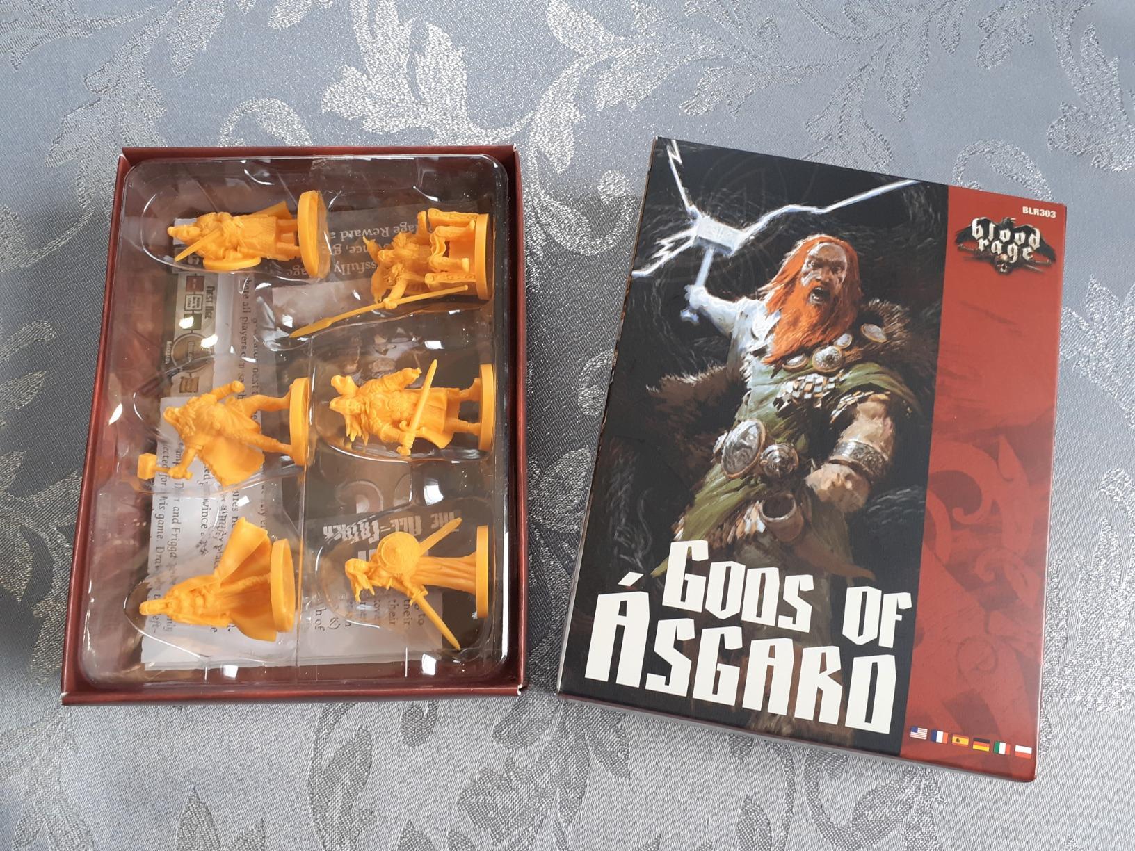 Asmodee Blood Rage Dèi di Asgard espansione 2-4 giocatori