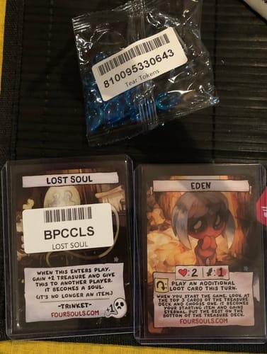Maestro Media Binding of Isaac Four Souls Tear Tokens gettoni 15 pezzi