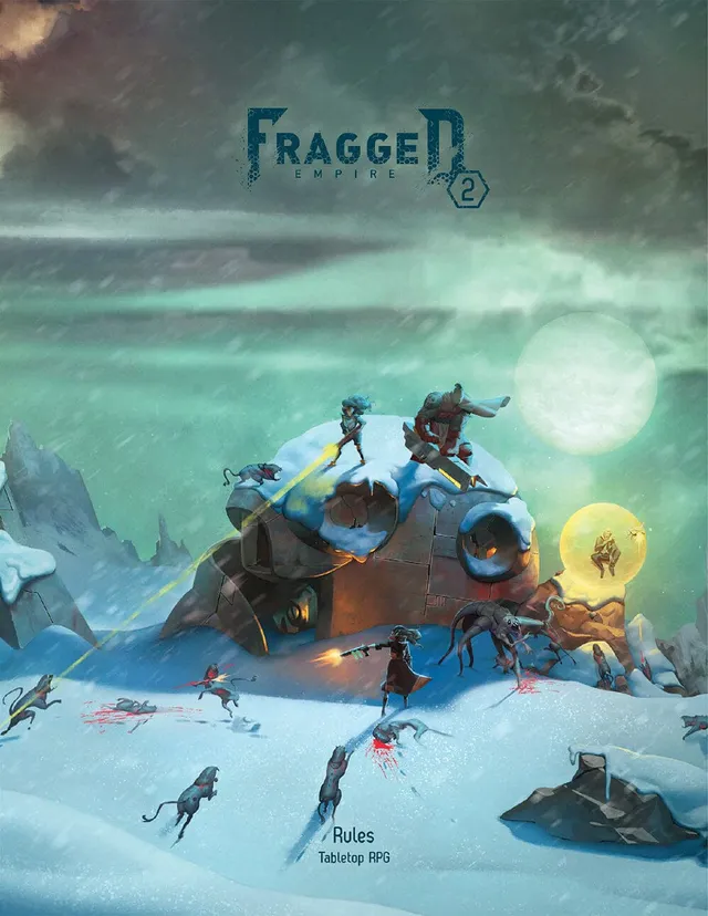 Modiphius Fragged Empire Seconda Edizione manuale PDF 204 pagine