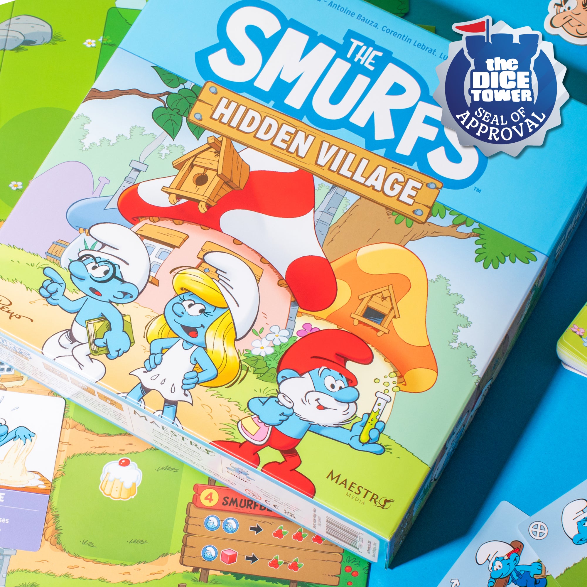 Maestro Media The Smurfs Hidden Village gioco cooperativo 1-5 giocatori