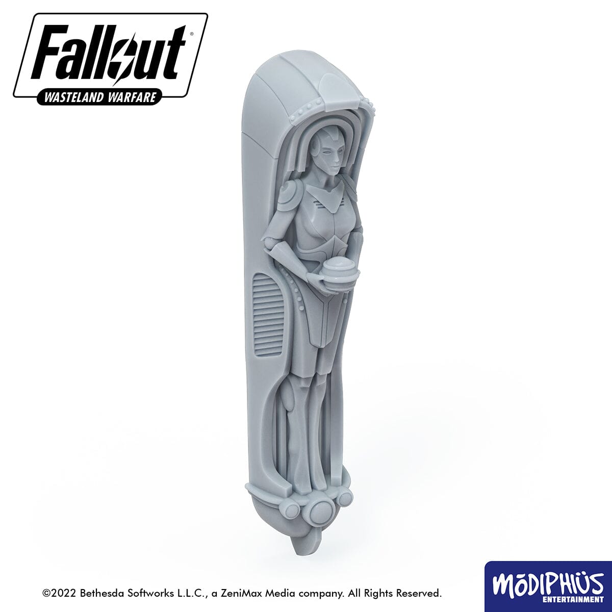 Modiphius Fallout Wasteland Warfare Art Deco Statues file STL