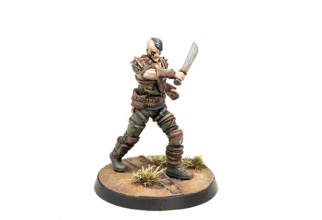 Modiphius Fallout Wasteland Warfare Raiders Scavvers Psychos 6 miniature