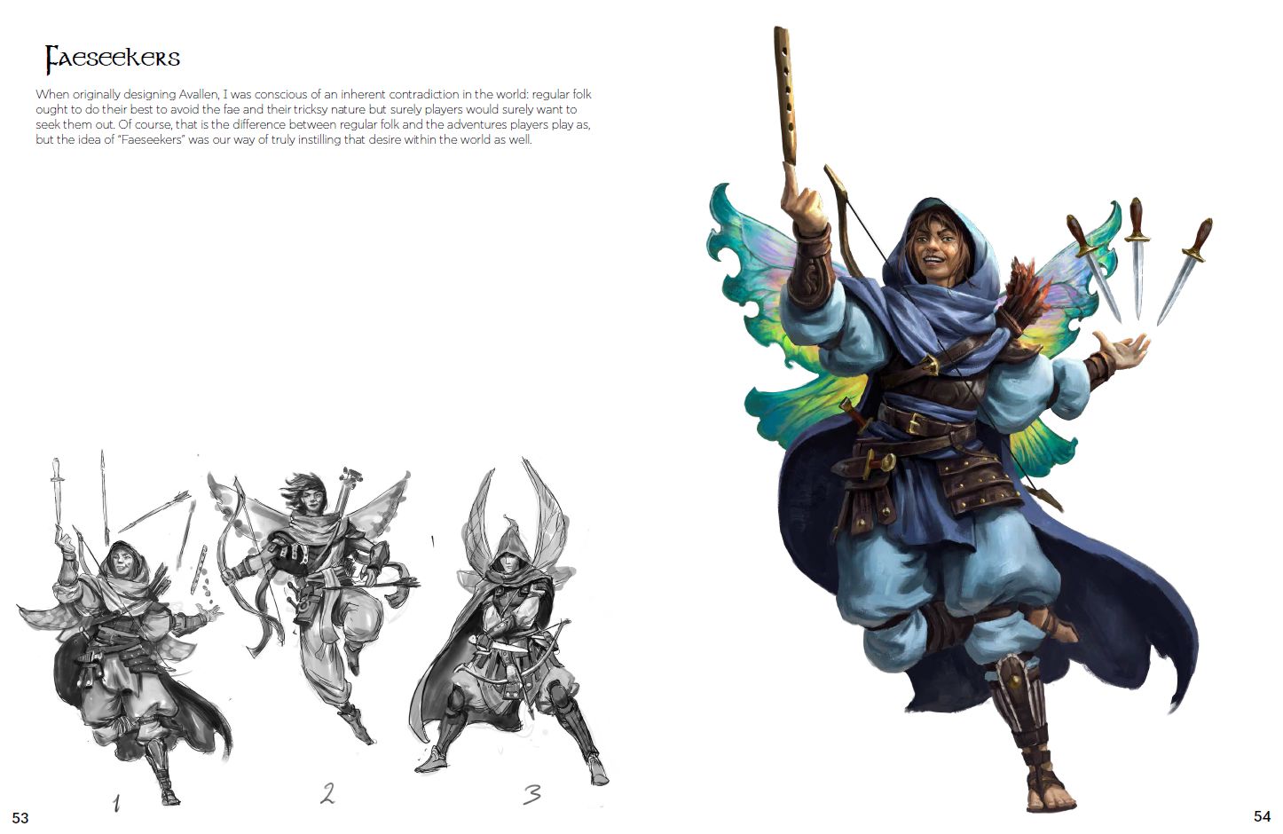 Modiphius Legends of Avallen Art Compendium artbook PDF 158 pagine