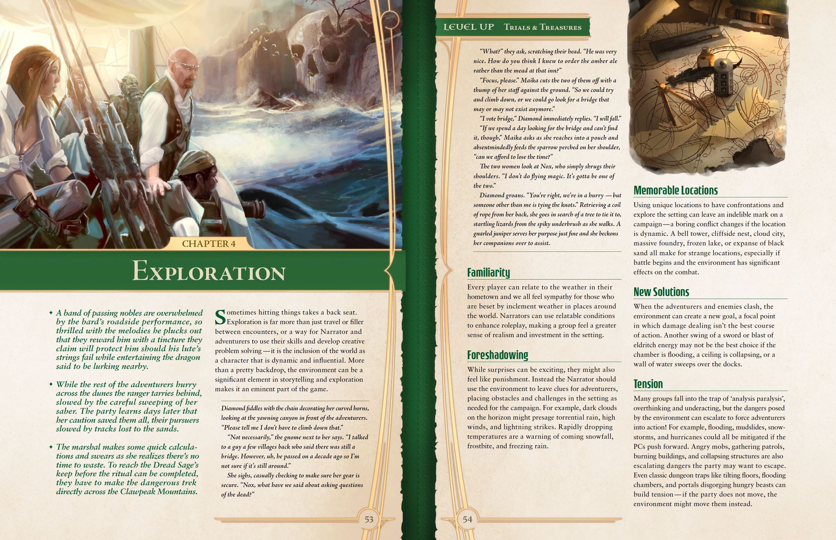 Level Up Advanced 5E Trials & Treasures manuale gioco di ruolo hardcover