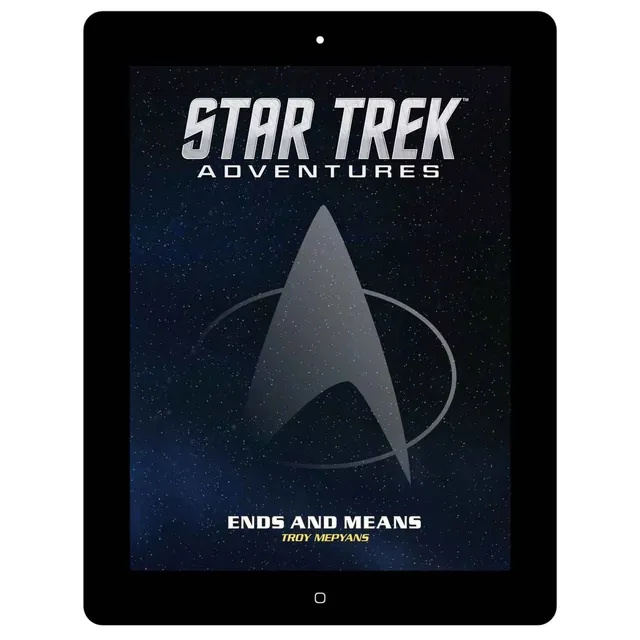 Modiphius Star Trek Adventures Ends and Means avventura PDF 24 pagine