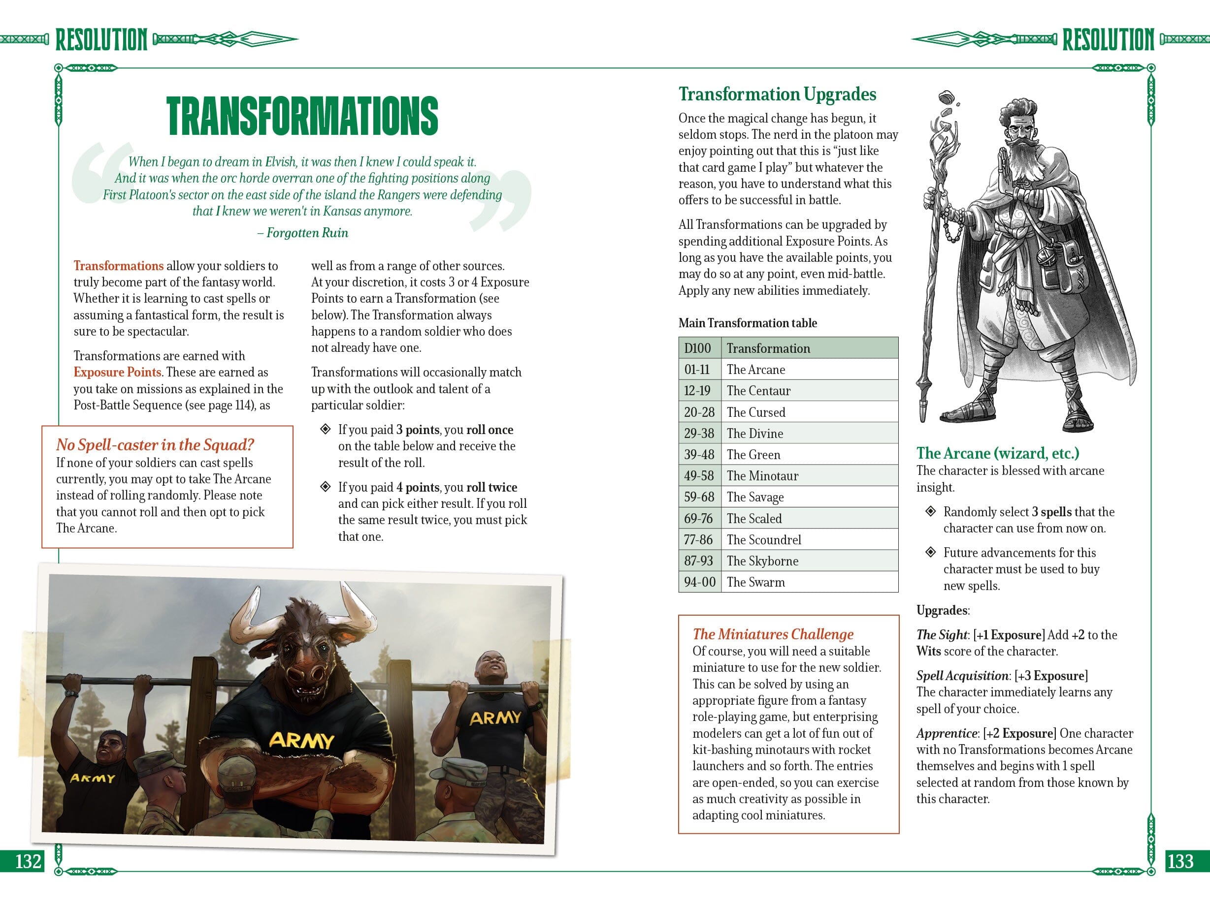 Forgotten Ruin Adventure Wargame PDF 160 pagine solitario miniature