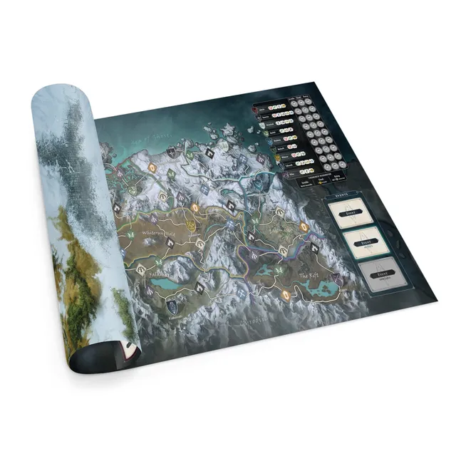 Modiphius Skyrim Neoprene Mat tappetino 100x56 cm