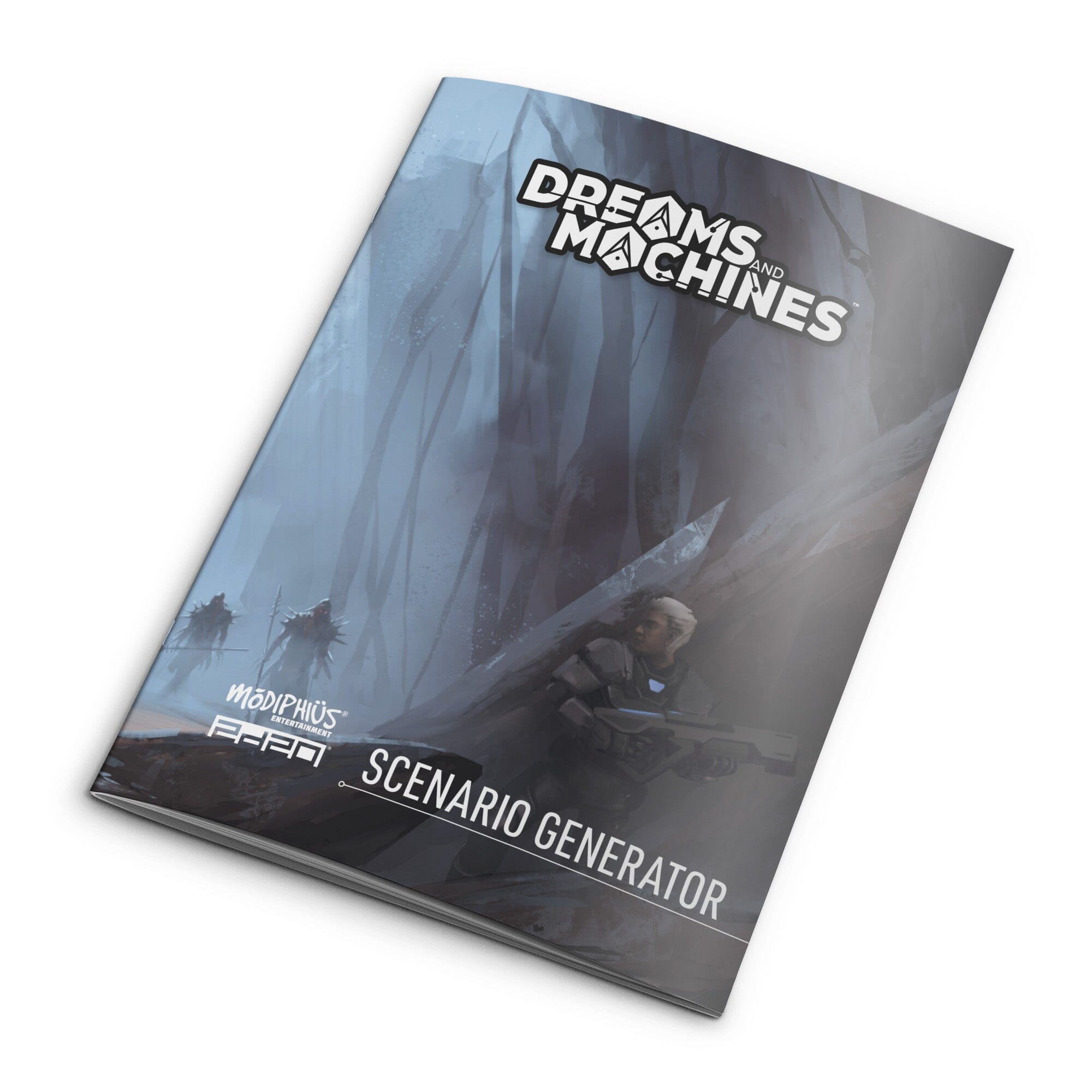 Modiphius Dreams and Machines GM's Toolkit schermo master