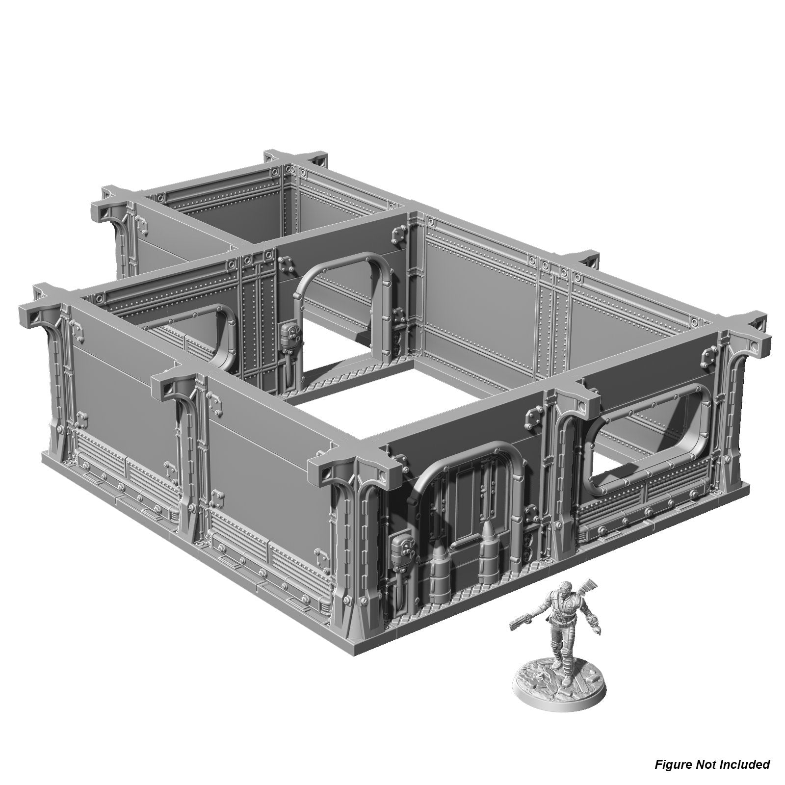 Modiphius Fallout Wasteland Warfare Vault Design file STL